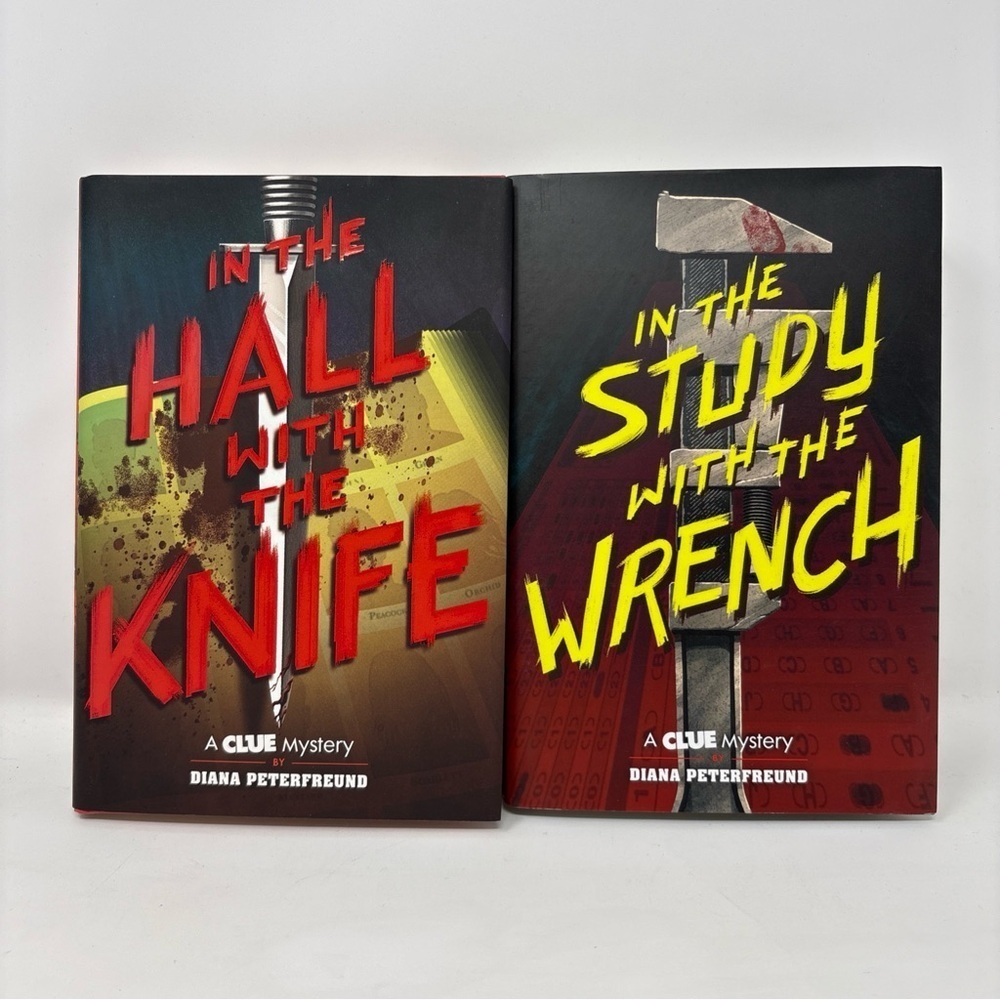 Clue Mystery Series All 2 Books in Hardcover